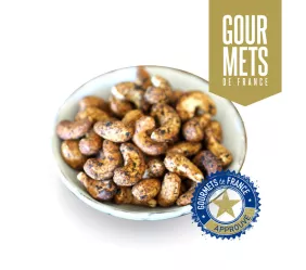 Snack'apéritif - Noix de Cajou a l'Ail noir de Cambrai - 2.5KG