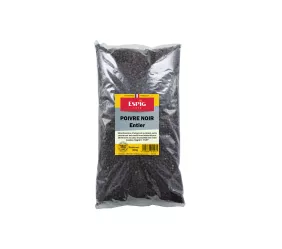 POIVRE NOIR ENTIER - 1KG