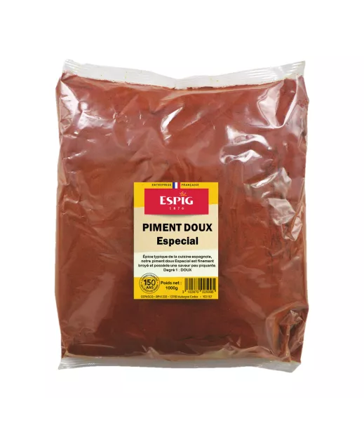 PIMENT DOUX MOULU - 1KG