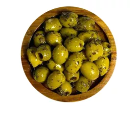 Olives Azure - Green Olives Garlic Basil - 2kg