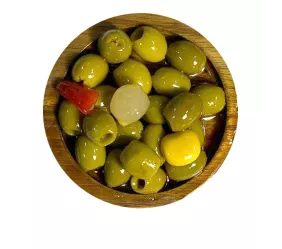OLIVES AZUR - OLIVES VERTES DENOYAUTEES MEXICAINE - 2KG