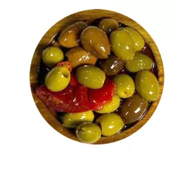 OLIVES AZUR - COCKTAIL MAROCAIN DOUX DENOYAUTEES - 2KG