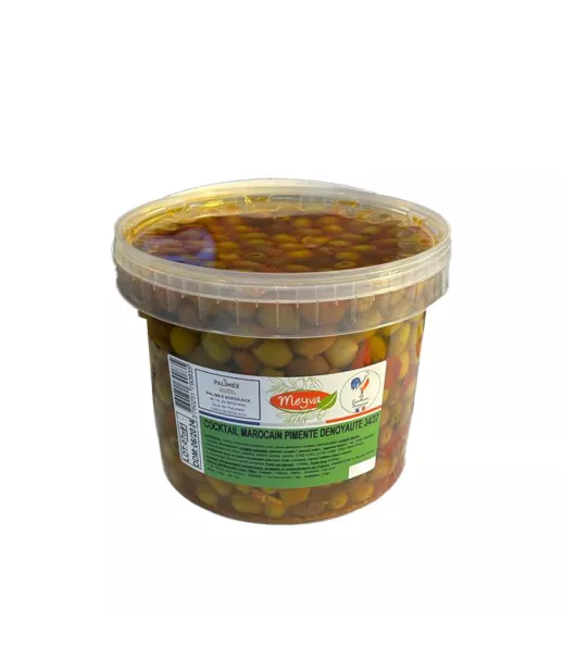 OLIVES AZUR - COCKTAIL MAROCAIN DOUX DENOYAUTEES - 2KG