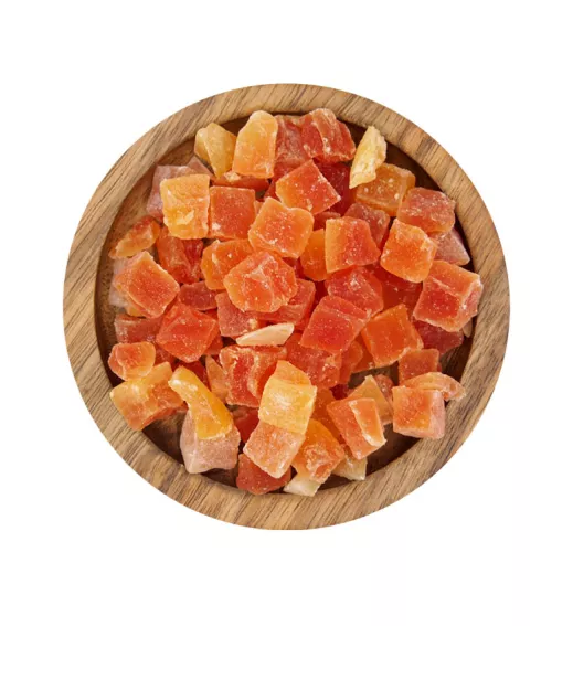 MEYVA - PAPAYE CUBE DÉSHYDRATÉ ET SUCRÉ - 10X1KG