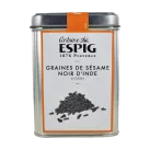 Antoine Espig Eisenkoffer - ganz schwarze Sesam-Samen - 300g