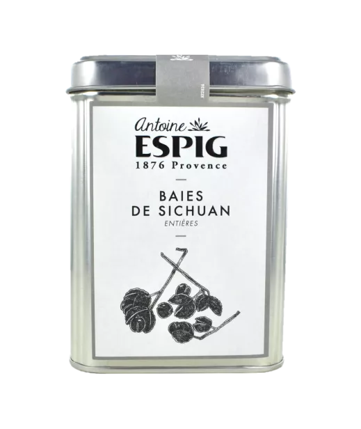 Boîte fer Antoine ESPIG - Baies De Sichuan Entières - 150g
