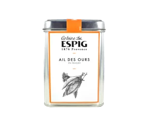 Boîte fer Antoine ESPIG - Ail Des Ours En Feuilles  - 80g