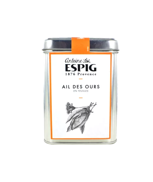 Boîte fer Antoine ESPIG - Ail Des Ours En Feuilles  - 80g