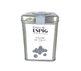 Boîte fer Antoine ESPIG - Poivre de Timut - 150g