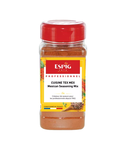Pot PET 500mL - Cuisine TEX MEX - 240g