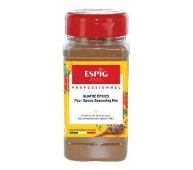 Pot PET 500mL - Quatre Epices - 210g