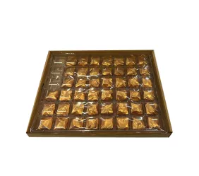 MARRONS GLACES - Prix au plateau de 960g (entre 45 et 48 marrons)