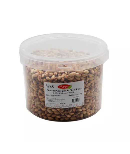 SEAU MEYVA - PISTACHE COQUE GRIL/SALEE GRECE 4KG