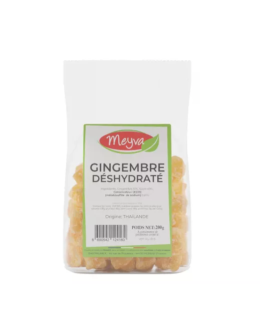 Meyva - Gingembre déshydraté et sucré - 12x200g