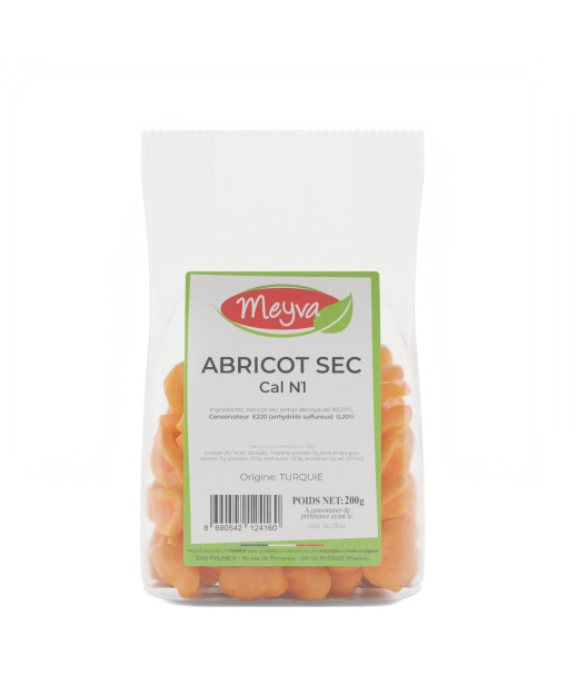 Meyva - Dry apricot - Cal N1 - 12x200g