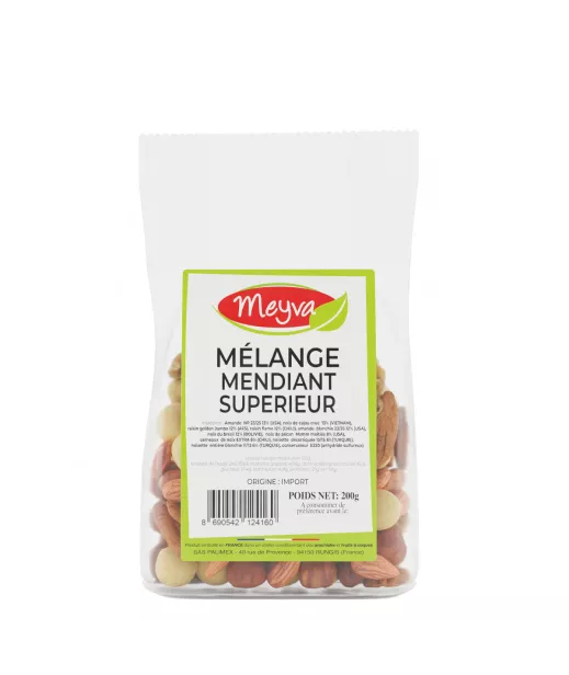 Meyva - Mélange Mendiant Supérieur - 12x200g
