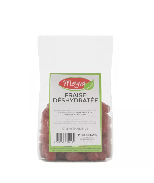 Meyva - Fraise Deshydratée Jumbo 12X200g