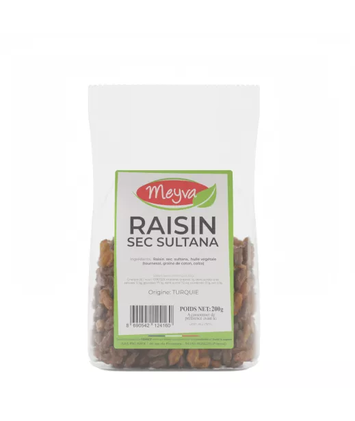 Meyva - Raisin Sec Sultana Turquie - 12x200g