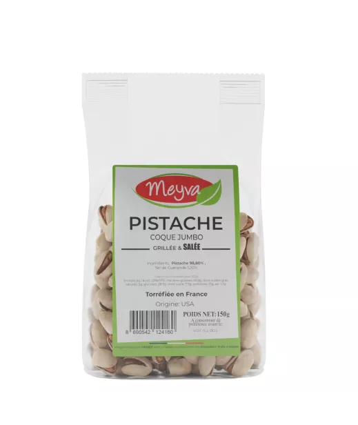 Meyva - Pistache Coque Grillé/Salée JUMBO - USA - 12x150g