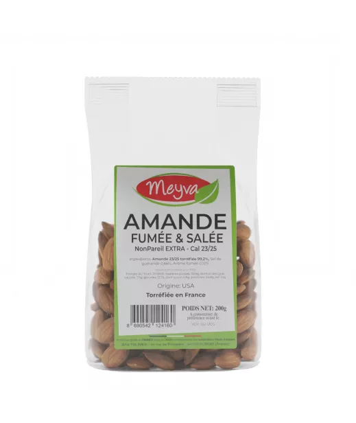 Meyva PAV - Amande NonPareil - FUMEE - Cal 23/25 - 12x200g