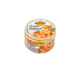 SUNTAT HARICOTS SAUCE TOMATE \"FASULYE PILAKI\" 12X400G