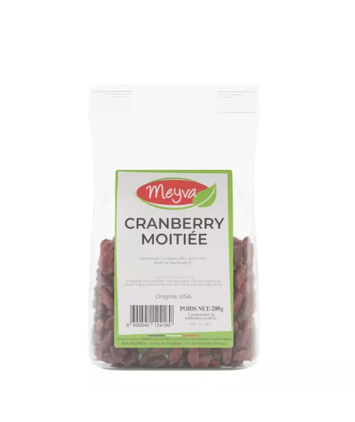 Meyva - Cranberry half - 12x200g