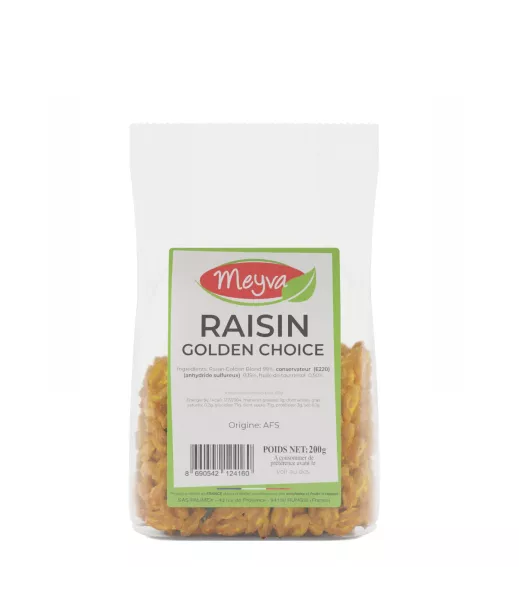 Meyva - Raisin Sec Golden Choice Import - 12x200g