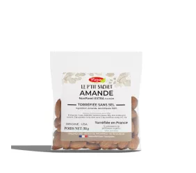 LE PTIT SACHET - Amande NonPareil EXTRA 23/25 - Torréfié SANS SEL - 20X50G