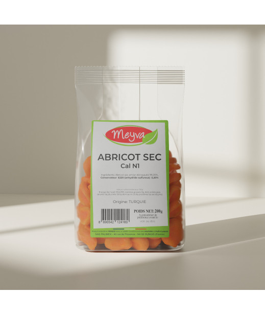 Meyva - Abricot Sec - Cal N1 - 12x200g