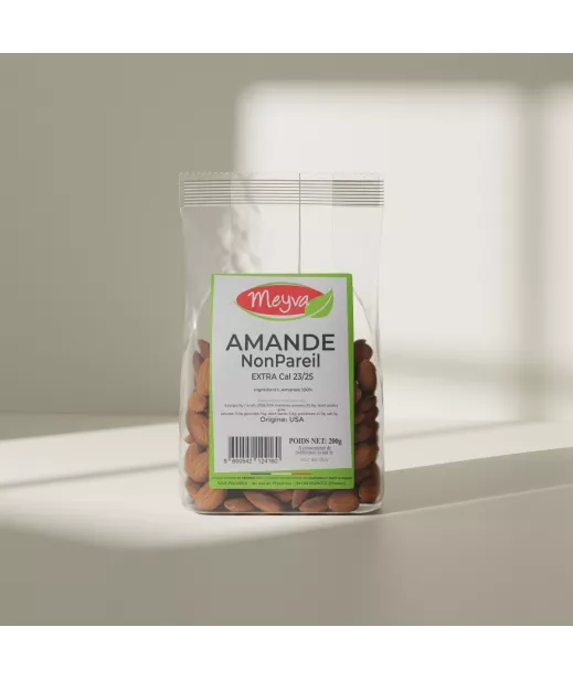 Meyva - Amande Crue Nonpareil Extra 23/25 - 12x200g