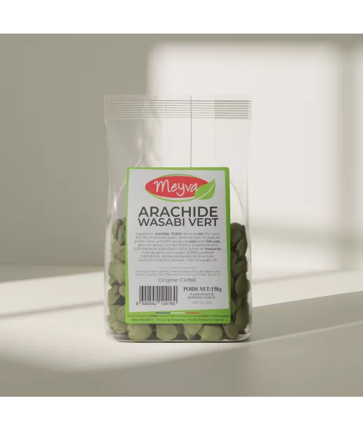 Meyva - Wasabi Green 12x150g peanut