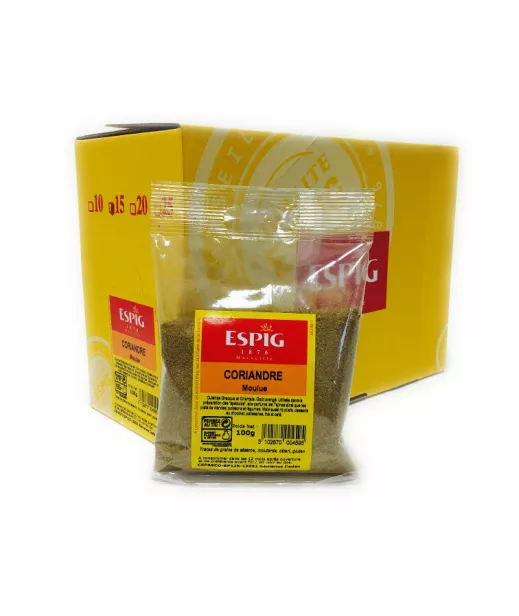 Fournisseur Epices CORIANDRE MOULUE - 15x100g Grossiste Epices en GROS