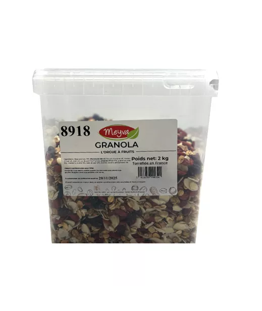 Bucket Meyva - Granola The Fruit Organ - 2kg