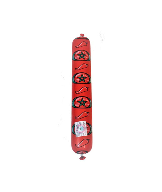 SAUCISSE ZAHRA VOLAILLE BOEUF PIQUANT (VBP) 24x450G