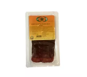 Slice Seed Meat Beef Halal Cecina - Zahra / Rif - 12x100g