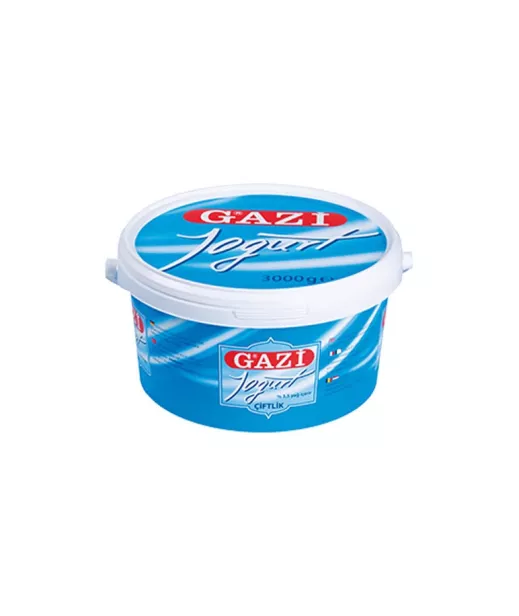 411 - Gazi yoghurt 3.5% - 3K - Price per 3kg pot