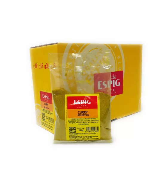 Importer wholesaler Spices Espig Curry Selection - 20x100g Supplier Spices Espig Wholesale