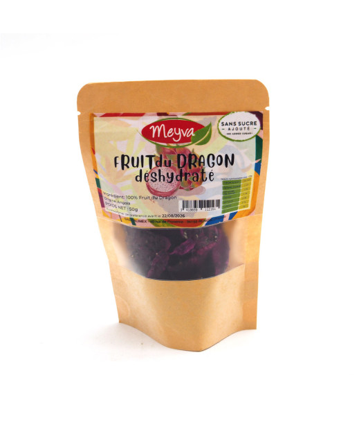 MEYVA - FRUIT DU DRAGON DESHYDRATE - 20x50g Sans sucre ajouté