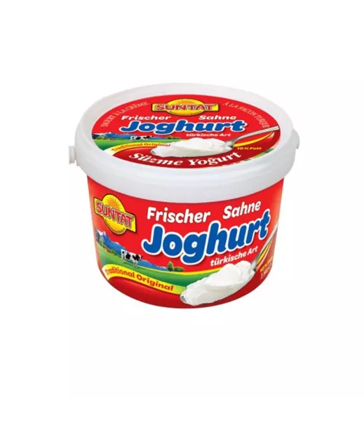 YAOURT CREME SUNTAT (Rouge)  10% 2.5KG