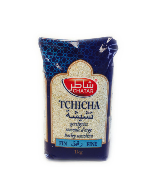 SEMOULE D'ORGE FINE - TCHICHA - 12x1kg - CHATAR