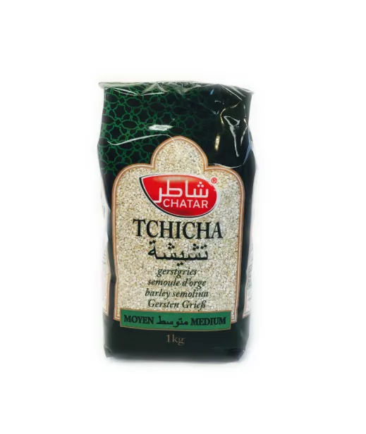 SEMOULE D'ORGE MOYENNE - TCHICHA - 12x1kg - CHATAR