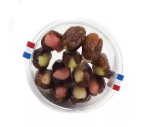 Round Premium Pot - Almond Pate Datt Dat - 14x200g