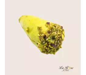 Pâtisserie Rose de Tunis - CORNET ALGEROIS PISTACHE 20Pcs - Prix par plate