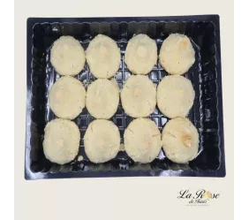 Pâtisserie Rose de Tunis - SABLE POINTU 12 pièces - Prix par plateau
