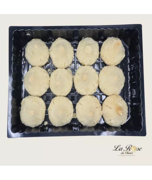 Pâtisserie Rose de Tunis - SABLE POINTU 12 pièces - Prix par plateau