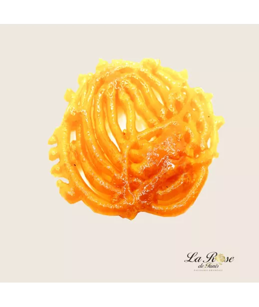 Pâtisserie Rose de Tunis - Barquette Zlabia - 12x175g