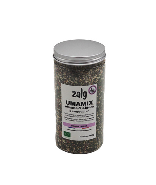 ZALG UMAMIX - Sésames & Algues - OIGNON, FIGUE -  200G - Vente à l'unité