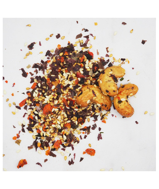 SNACK APERITIF - NOIX DE CAJOU ALGUE & SESAME - POIVRON. PIMENT - 2.5KG