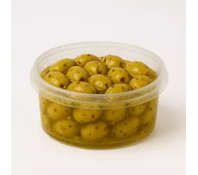 Round Pot - Olives at Escabeche 14x190G