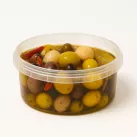 Rundtopf - andalusische Oliven Piments 14x190g